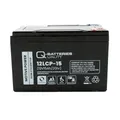 Produktbild: Q-Batteries 12LCP-15 / 12V - 15Ah Blei Akku Zyklentyp AGM - Deep Cycle VRLA Schraubanschluss M5