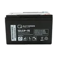 Produktbild: Q-Batteries 12LCP-15 | 12V 15Ah Blei Akku Zyklentyp AGM Deep Cycle VRLA Schrauba