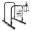Produktbild: ArtSport Dip Barren - Dip Station bis 500 kg - Liegestützgriffe - verstellbar - Push Up Bar Schwarz