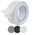 Produktbild: ANRO Antirutsch Klebeband Streifen Selbstklebend rutschfest Stufen Treppen Grip-Band PVC für Innen & Außenbereich Rolle Halbtransparent 5cm x 10m