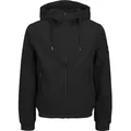 Produktbild: Jack & Jones Jacke BASIC Softshelljacke mit Kapuze, Reißverschluss und Reißverschlusstaschen - Schwarz - S
