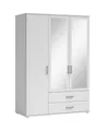 Produktbild: Pol-Power Kleiderschrank 125 x 190 x 51 cm (B/H/T)