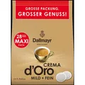 Produktbild: Dallmayr 528028007 Crema d'Oro Kaffeepads Arabicabohnen mild 28 Pads