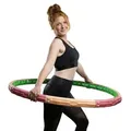 Produktbild: Hoopomania Hula-Hoop-Reifen Hoopomania Titan Hoop, Hula Hoop mit 32 Magneten 3.1kg