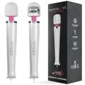 Produktbild: MARIELOVE Magic Wand Massagestab – Netzbetriebener Hochleistungsmassager | 20 Stufen | Starke Vibration & Flexibler Kopf aus Silikon | Ideal für Muskelentspannung, Nacken-, Rücken- & Ganzkörpermassage