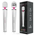 Produktbild: Stärkster Magic Wand Massagestab 20 Rhyth. 10 Intens. Massagegerät Metallkopf 💕
