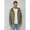 Produktbild: s.Oliver Funktionsjacke Outdoor-Jacke Hybrid-Jacke mit sportiven Details und Kapuze grün L (50)