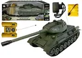Produktbild: efaso E4802 RC Battle Panzer T-34 olivgrün 1:28 mit integriertem Infrarot Kampfsystem 2,4 GHz ferngesteuerte Spielzeuge Militär