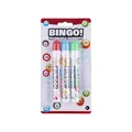 Produktbild: Engelhart Bingo Dabber Set 3 Stück – Bingo Stifte Marker in Rot, Grün & Blau – 20 ml pro Stift – Markierstifte für Bingo Spiel, Bingo Karten & Events