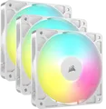Produktbild: Corsair RS120 ARGB Triple Pack - Gehäuselüfter - 120 mm - weiß (Packung mit 3)