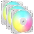 Produktbild: CORSAIR RS120 ARGB White 3er-Pack | 120mm Gehäuselüfter