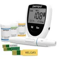 Produktbild: 3in1 Blood Glucose Monitor  Cholesterol Home Test Kit  Uric Acid Test Kit | D...