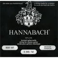 Produktbild: Hannabach K-Git.Saiten Satz 800 schwarz Nylon Medium Tension