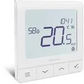 Produktbild: Salus ultraflacher Raumthermostat 113610 Unterputz 230V mit großem Display