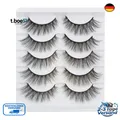 Produktbild: Künstliche Wimpern Katzenauge 3D Falsche Wimpern Natürlich Look 5
