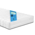 Produktbild: orthopädische 7-Zonen Federkernmatratze, 90 x 200 cm, H2, 16 cm, Taschenfederkern, Bodyprotect Comfort Line - Weiß
