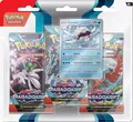 Produktbild: Pokemon Karmesin & Purpur – Paradoxrift 3er-Pack Blister  Kolowal Neu & OVP