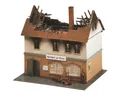 Produktbild: Faller Modelleisenbahn-Schranke Faller H0 130429 Brandruine Gasthaus zur Sonne abgebrannt Bausatz 1:87