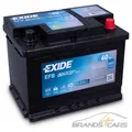Produktbild: EXIDE AUTOBATTERIE 12V 60Ah STARTERBATTERIE 640A EL600 EFB START STOPP