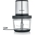 Produktbild: Severin KM 3867 Zerkleinerer edelstahl/schwarz Rutschsicherung, 400 W, 4 Klingen