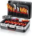 Produktbild: KNIPEX Werkzeugkoffer Vision24 Elektro, 20-teilig, 21 Steckmöglichkeiten, 24 l Volumen, 480 x 380 x 180 mm, Werkzeugset, Toolbox, 00 21 20