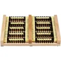Produktbild: Relaxdays Schuhabstreifer Holz Natur Rutschfest 5,5 cm x 36 cm x 26 cm 1,1 kg