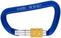 Produktbild: KN 00 50 03 T BK - Materialkarabiner, für Werkzeuge, blau