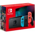 Produktbild: Nintendo Switch Edition 2022 V2 Spielekonsole neon rot/neon blau 32GB Handheld