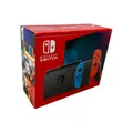 Produktbild: Nintendo Switch V2 Blau / Neon Rot Handheld Konsole | NEU |