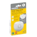 Produktbild: Medela Contact Brusthütchen aus Silikon – Weiches, ultradünnes Design – BPA-frei – 1 Packung mit 2 Hütchen (24 mm) und Aufbewahrungsbox