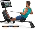Produktbild: Rudergerät für Zuhause, leises Fitnessgerät mit 16 Widerstandsstufen, HD-Display, automatischer Magnetwiderstand, einfache Montage, bis 158 kg