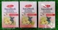 Produktbild: (60€/Kg) 3x Haco Weiß Knödelhilfe hellt Klossteig Obst Gemüse auf -5x5g Pack