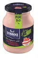 Produktbild: CREMIGER JOGHURT ERDBEERE - HIMBEERE (3,8 % FETT IN DER MILCH) BIO 500 g (GLAS)
