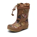 Produktbild: bisgaard Unisex Kinder Thermo Rain Boot, Camel Flowers, 22 EU