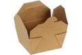 Produktbild: DeinPack 300x Take Away Box 1300ml I Bio Speisebox mit Faltdeckel Pappschachtel rechteckig I braune Kraftkarton Schachtel I Einweg to Go Boxen
