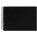 Produktbild: goldbuch Spiralalbum Bella Vista ohne Fenster 24x17 40 schwarze Seiten schwarz