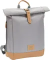 Produktbild: Fillikid Wickelrucksack Rolltop Berlin grau, inkl. Wickeltunterlage