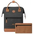 Produktbild: CABAIA Rucksack Melanged Backpack (Set, 3-tlg) grau