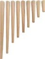Produktbild: HOOZ 4x Möbelfüße Holz Hell 20 cm