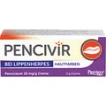 Produktbild: Pencivir Creme 1% - bei Lippenherpes Creme - hautfarben 2g