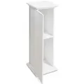 Produktbild: FMD Blumensäule Eldorado Dekor Weiß 89 cm