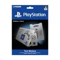 Produktbild: Pyramid International Playstation Tech Stickers, Set mit 26 Aufklebern für Laptops, Handys und Tablets, offizielles Lizenzprodukt, Blau, Weiß