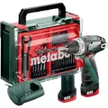 Produktbild: Metabo PowerMaxx BS Basic Set Akku-Bohrschrauber - Rot