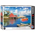 Produktbild: Puzzle - Fischerhütten in Peggys Cove Nova Scotia - 1000 Teile