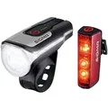 Produktbild: Sigma - Fahrradbeleuchtung Set Aura 80 Fl / Blaze Set Led Akkubetrieben Schwarz