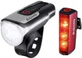 Produktbild: Sigma Fahrradbeleuchtung Set AURA 80 FL / Blaze Set LED akkubetrieben Schwarz