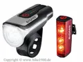 Produktbild: Sigma AURA 80 USB / BLAZE Komplett-Set Fahrrad-Frontlampe + Rücklicht mit StVZO