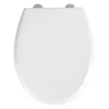 Produktbild: Wenko-Wenselaar GmbH & Co. KG WENKO WC-Sitz Gubbio, bruchsicher, Klassischer Toilettensitz mit Easy Close-Absenkautomatik, 1 WC-Sitz, Farbe: weiß 22883100