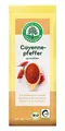 Produktbild: Lebensbaum Cayennepfeffer, Bio-Gewürz für pikante und scharfe Gerichte, intensive Schärfe, gemahlen, 50 g