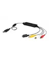 Produktbild: StarTech.com USB Video Capture Adapter S / Composite to 2.0 Cable with TWAIN Support Analog Digital Converter Windows Only Videoaufnahmeadapter NTSC SECAM PAL Schwarz (SVID2USB232)